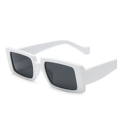 Retro Square Sunglasses Unisex Trendy Small Rectangle Vintage Casual Everyday Fashion Eyewear