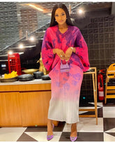 Autumn Winter Party Temperament Loose Sleeve Dress