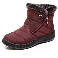 Suede Fur High Boots Women Winter Warm Casual Comfortable Cold Weather Fashion Shoes