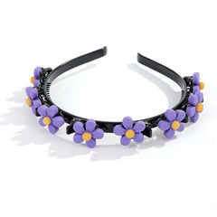 Pearl Headband Women Non-Slip Hoop Claw Clip Elegant Casual Everyday Fashion Hair Accessory
