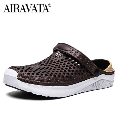 Beach Flip Flop Sandals Unisex Thick Sole Waterproof Anti-Slip Casual Summer Fashion Shoes