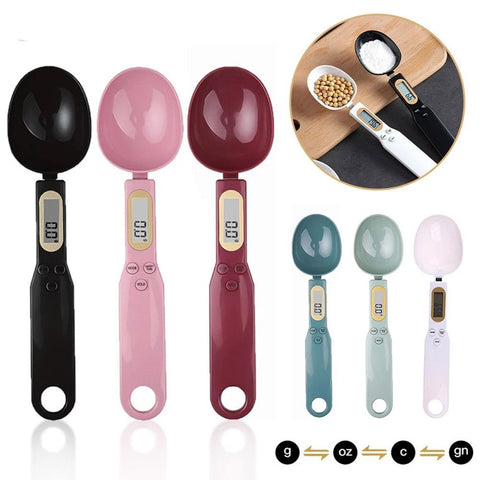Digital Spoon Scale Electronic Food Measuring 500g Portable Kitchen Cooking Tool