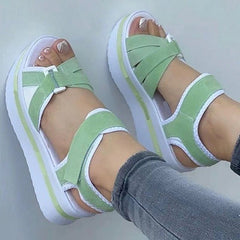 Platform Wedge Sandals Women Lightweight Casual Comfortable Summer Beach Vacation Fashion
