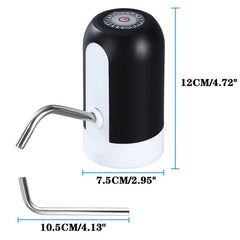 Automatic Water Bottle Pump USB Rechargeable Drinking Dispenser Portable Kitchen Accessory