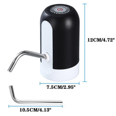 Automatic Water Bottle Pump USB Rechargeable Drinking Dispenser Portable Kitchen Accessory