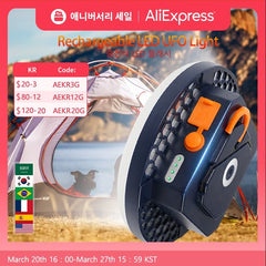 LED Camping Lantern Rechargeable Portable 9900mAh Emergency Tent Light Outdoor Adventure
