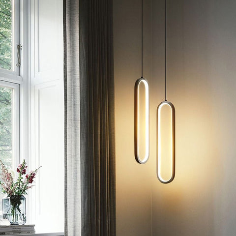 LED Pendant Chandelier Luxury Hanging Light Fixture Home Living Room Dining Decor