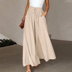 Wide Leg Pants Women Elegant Loose Casual Comfortable Everyday Spring Summer Fashion Trousers