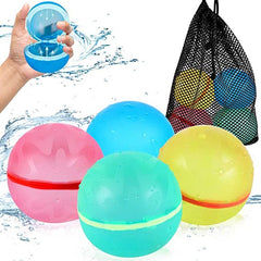 Reusable Water Balloons Silicone Kids Adults Water Bomb Games Outdoor Summer Play Gift Set