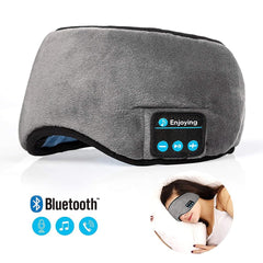 Bluetooth Sleep Eye Mask Wireless Built-In Earphones Good Night Rest Travel Home Gift