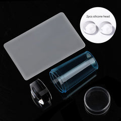 French Nail Stamping Tool Manicure Nail Art DIY Design Beauty Accessory Gift