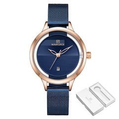 Quartz Waterproof Wristwatch Women Elegant Casual Everyday Fashion Accessory Gift