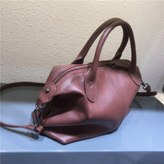 Genuine Leather Handbag Women Soft Real Leather Ladies Elegant Casual Fashion Purse