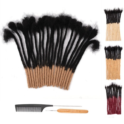 Crochet Braid Hair Extension Human Hair Strand Natural Protective Style Fashion