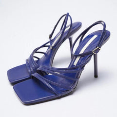 Open Toe Stiletto High Heel Sandals Women Classy Elegant Party Casual Fashion Shoes