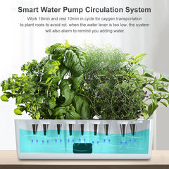 Smart Self-Watering Flower Pot Garden Kit Indoor Outdoor Plant Home Decor Accessory