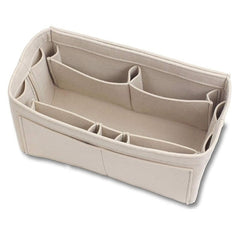 Purse Organizer Insert for Handbag, Felt Travel Insert for Makeup, Handbag & Tote Shaper