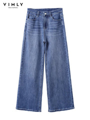 Straight Leg Jeans Women Vintage Business Casual Comfortable Everyday Fashion Trousers
