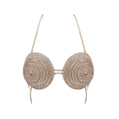 Crystal Diamond Bikini Bra Chain Women Body Jewelry Club Party Festival Fashion Accessory