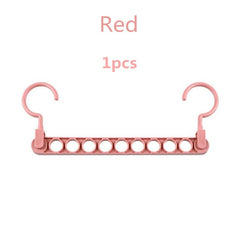 Multi Clothes Hanger Rack Folding Hook Space Saving Closet Wardrobe Organizer Home Accessory