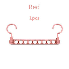 Multi Clothes Hanger Rack Folding Hook Space Saving Closet Wardrobe Organizer Home Accessory