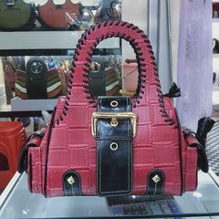 Luxury PU Leather Designer Handbag Women Elegant Casual Everyday Fashion Purse