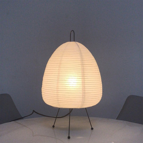 Japanese Rice Paper LED Table Lamp Living Room Bedroom Bedside Minimalist Home Decor Gift