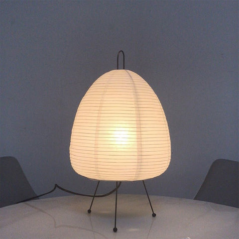 Japanese Rice Paper LED Table Lamp Living Room Bedroom Bedside Minimalist Home Decor Gift