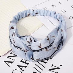 Boho Print Headband Women Girls Vintage Hair Band Casual Everyday Fashion Accessory