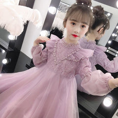 Flower Girl Tutu Dress Girls Teen Princess Special Occasion Wedding Elegant Gift Fashion
