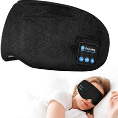 Bluetooth Sleep Eye Mask Wireless Built-In Earphones Good Night Rest Travel Home Gift
