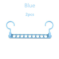 Multi Clothes Hanger Rack Folding Hook Space Saving Closet Wardrobe Organizer Home Accessory