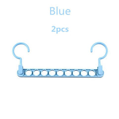 Multi Clothes Hanger Rack Folding Hook Space Saving Closet Wardrobe Organizer Home Accessory
