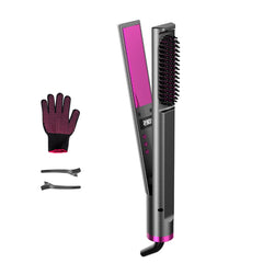 3 in 1 Hair Straightener and Curler Dual Voltage Anti-Scalding Device