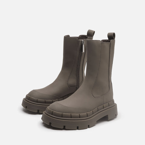 Luxury Platform Winter Boots Women Chunky Sole Warm Casual Elegant Fashion Shoes