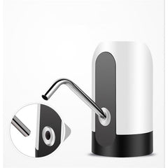 Automatic Water Bottle Pump USB Rechargeable Drinking Dispenser Portable Kitchen Accessory