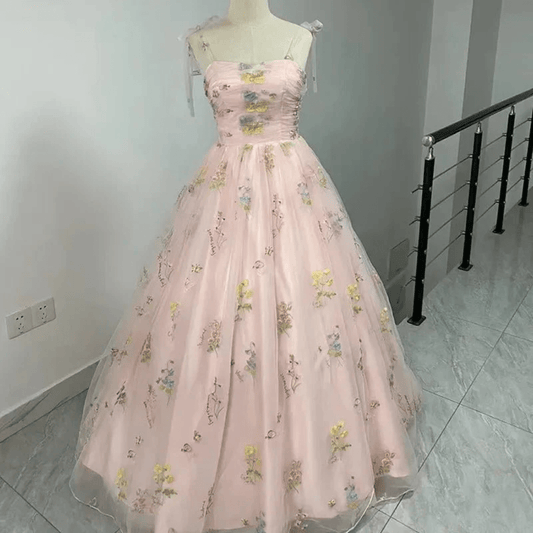 pink prom dress