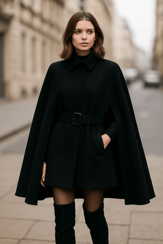 Why Dramatic Capes Are Your Winter Style Statement