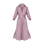 Elegant Maxi Dress For Women Luxurious Evening Dresses with Split Long Sleeve Irregular Hem Dress