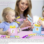 Talking Flash Cards Early Educational Toys  Baby Boys Girls Preschool Learning Reading Device Interactive Gift for Kids