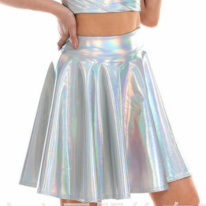 Women's Summer Fashion Pleated Skirt Flared Casual Party Skirt Cosplay Costume Concert Festival Skirt