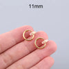 Clip On Hoop Earrings Women Non-Pierced Multiple Sizes Elegant Casual Fashion Jewelry Gift