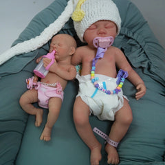 Reborn Baby Girl or Boy Doll Lifelike Soft Touch Newborn Preemie Toddler 12" Doll