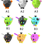 12-Sided Fidget Cube Toys Anti-Stress Antistress Sensory Toys For Children Kids Adults Autism ADHD OCD Anxiety Relief Improves Focus