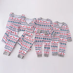 Christmas Family Matching Pajamas Sets Xmas for Adults & Kids Mother And Daughter Father Son Sleepwear Family Pajamas