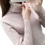 Turtleneck Pullovers Long Sleeve Sweater
