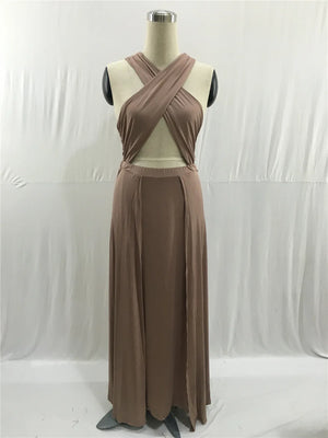 Bold & Elegant Cut-Out Maxi Dress – Sultry, Sophisticated, and Statement-Making