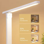 Table Lamp Touch Dimmable LED Light Eye Protect For Computer/Desktop, Rechargeable