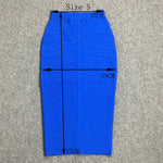 Women's Bandage Skirts Boutique Fashion Vintage Midi Skirt with Zipper