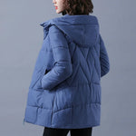 Hooded Cotton Padded Parka Jacket Winter Jacket For Women
